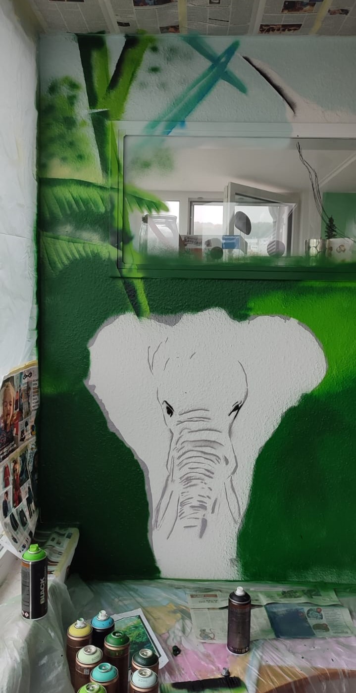 Dschungel-Graffiti im Prozess