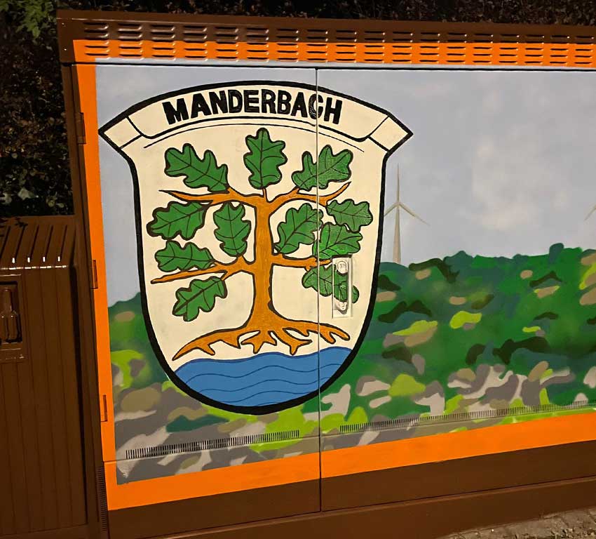 Wappen von Manderbach