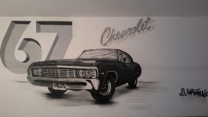 Chevrolet Garagenwand