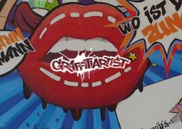 Graffiti Gestaltung in Logopädie