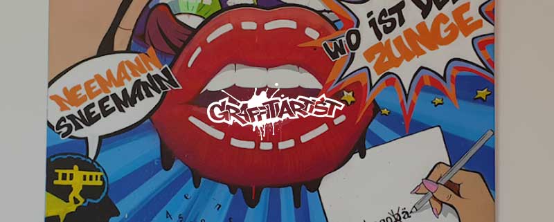 Graffiti Gestaltung in Logopädie